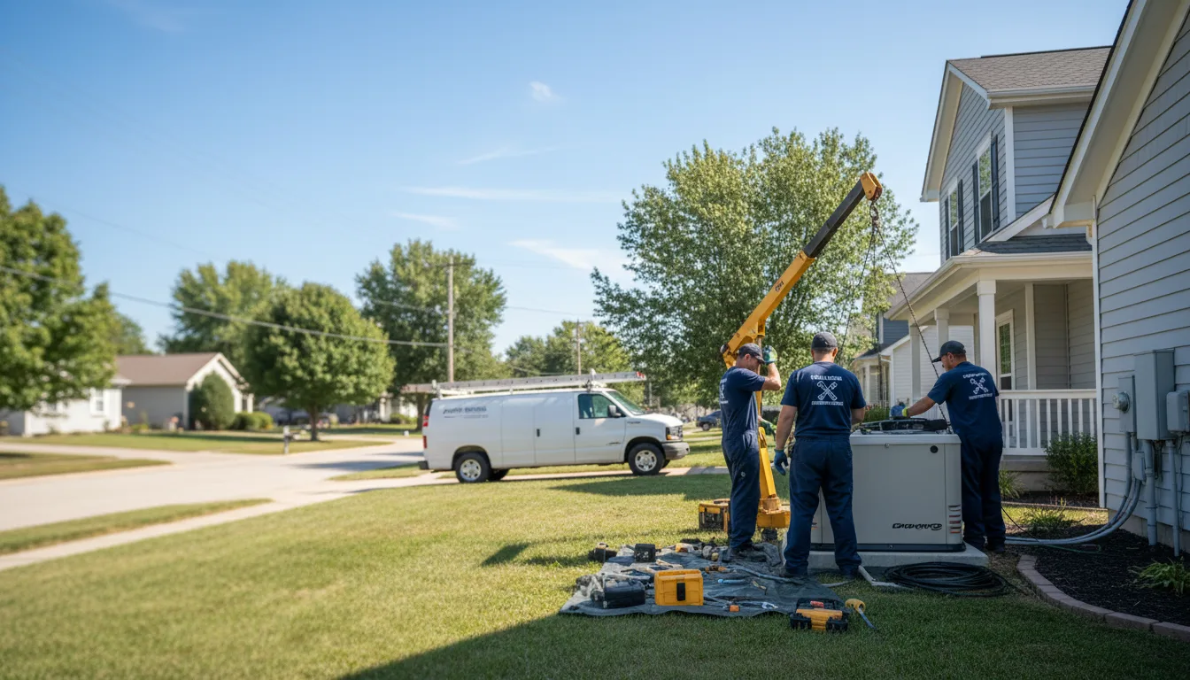 Generator Installation in Winona, MS near me